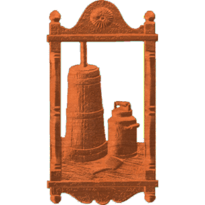 Butter Churn Plaque RNB